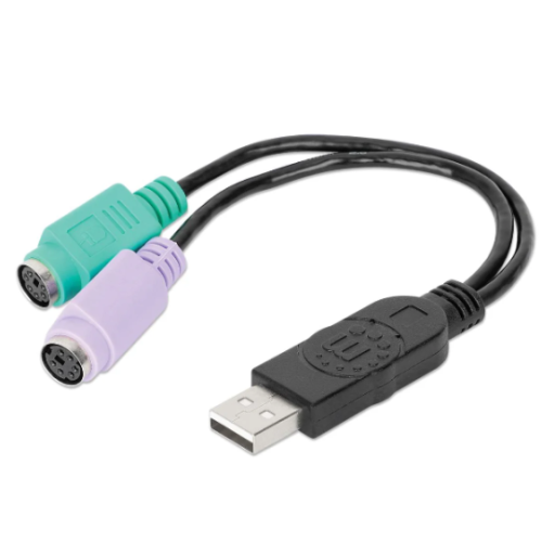 USB adapter Manhattan 179027 USB 2.0 – 2x PS/2
