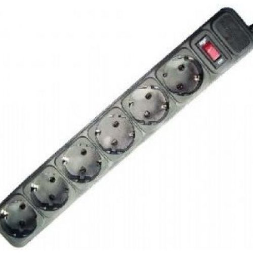 Kabl GEMBIRD Protektor SPG6-B-10 6mesta 3m Black