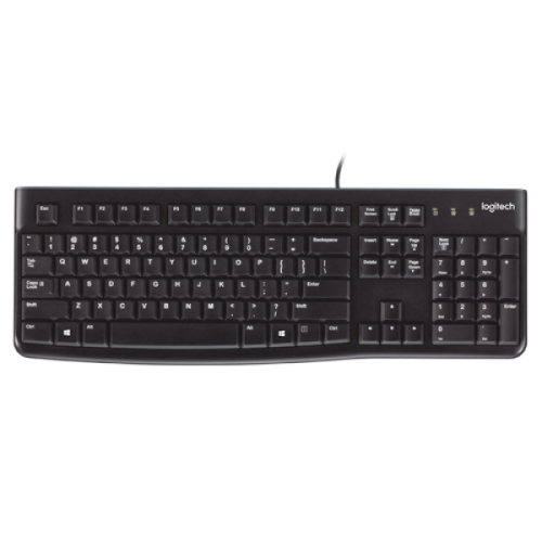 Tastatura USB Logitech K120 US Black 920-002509