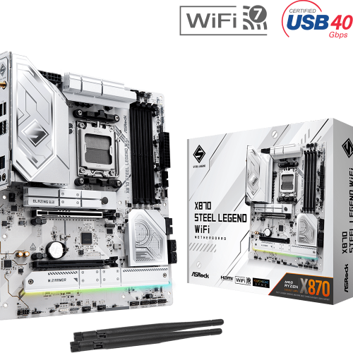 MB AM5 ASRock X870 STEEL LEGEND WIFI