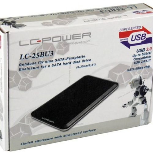 HDD Rack LC Power 2.5″ LC-25BU3 SATA Black USB3.0