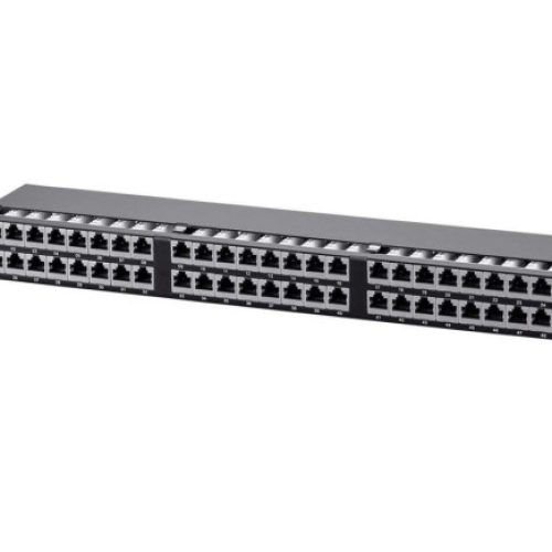 Patch panel 19″ 1U sa 48 RJ-45 STP kat. 6a (SP6A-48-1U)