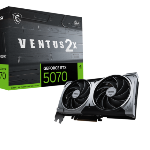 SVGA MSI RTX5070 Ventus 2X OC 12GB GDDR7, V532-003R