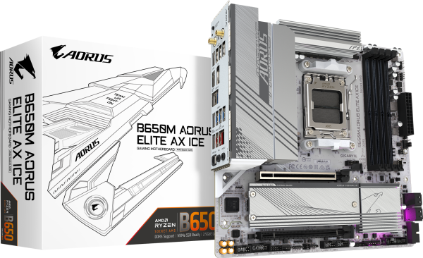 MB AM5 Gigabyte B650E A ELITE X ICE rev. 1.x