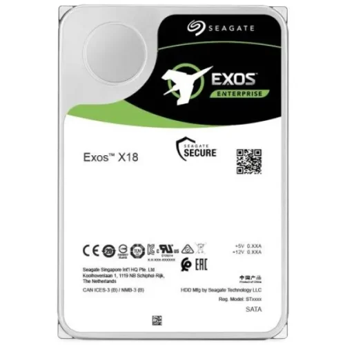 HDD Seagate 16TB Seagate Exos SAS X18 ST16000NM004J 7200RPM 256MB Ent. BULK
