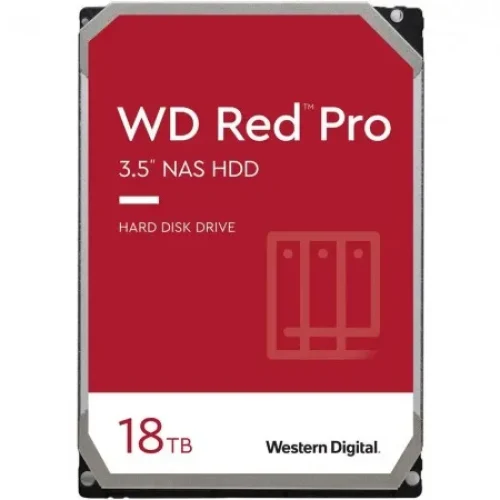 HDD SATA 18TB WD181KFGX WD RED Pro NAS 7200 RPM 512MB