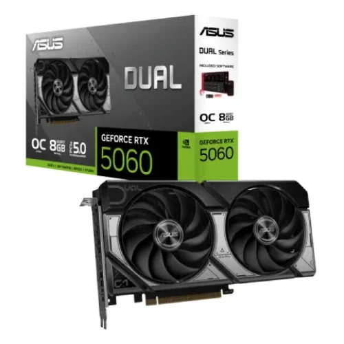 VGA ASUS RTX 5060 DUAL 8GB, DUAL-RTX5060-O8G