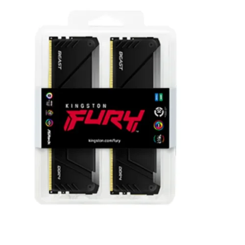 RAM DIMM DDR5 32GB (2x16GB) 5600MHz Kingston Fury Beast KF556C40BBK2-32