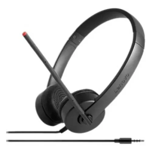 Slušalice žične Lenovo Essential Stereo 3,5mm crne 4XD0K25030