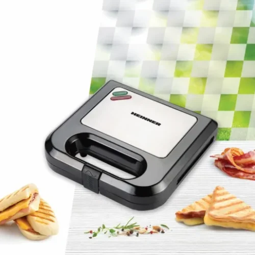 Aparat za sendviče HEINNER SM-K750BKS 750W/crni