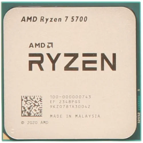 CPU AM4 AMD Ryzen 7 5700 8C/16T, 3.70-4.60GHz 100-000000743 Tray