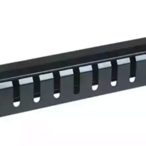 Nosač kabla sa poklopcem 1U / 19″ sa otvorima za prolaz kablova CMC-1U