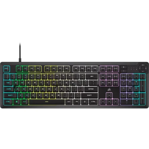 Tastatura žična gaming Corsair K55 CORE RGB crna CH-9226C65-NA