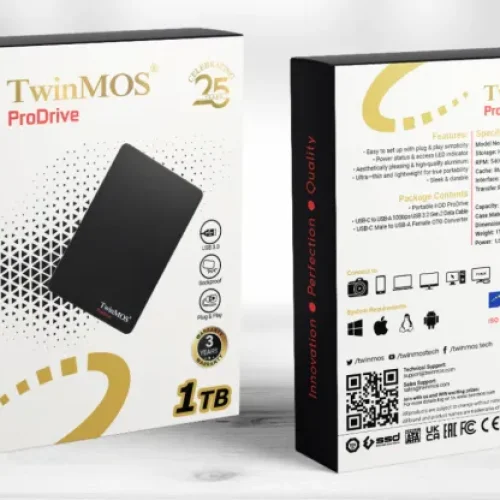 HDD E2.5″ TwinMOS 1TB USB3.0 TM1000GPD
