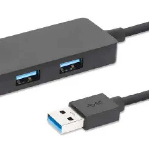 USB HUB 4port Manhattan 164900 3.2 G1/5Gbps/Crni