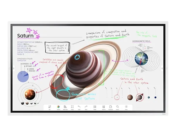 Interaktivni ekran 65" Samsung Flip Pro LH65WMBWBGC VA 4K UHD/Tizen 6.5/60Hz/8ms