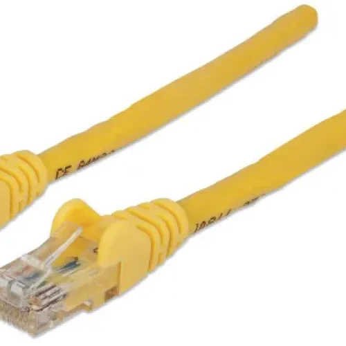 LAN UTP kabl intellinet 342377 Cat6 CCA/Žuti/3m