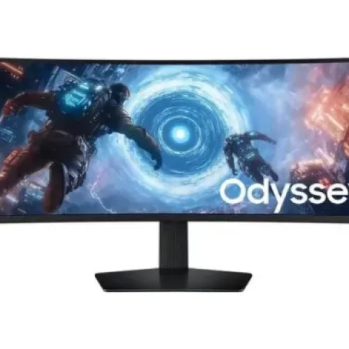 Monitor 49″ SAMSUNG LS49FG910EUXEN VA 5120×1440/144Hz/1ms/2xHDMI/DP/USB/zakrivlj