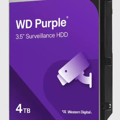 HDD WD 4TB WD44PURZ SATA3 256MB Purple Surveillance