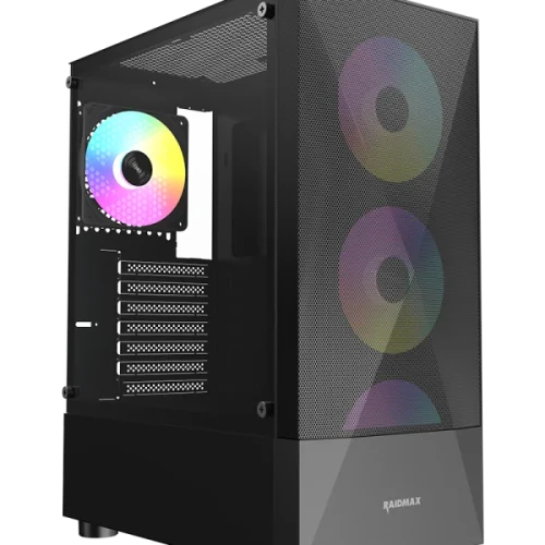 Kućište Raidmax Vector V153 RGB Black, V153TBS