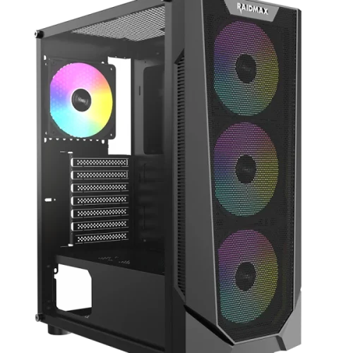 Kućište Raidmax Vector V155 RGB Black, V155TBS