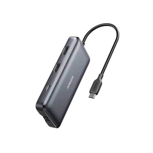 Anker 553 PowerExpand USB-C Hub (8-in-1), 100W Power Delivery, Black