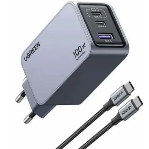 UGREEN Nexode Pro 100W GaN Charger with USB-C Cable