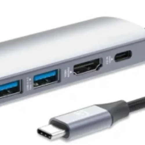 Docking station Manhattan 153959 6in1 USB-C – HDMI/3xUSB/GLAN/PD 100W
