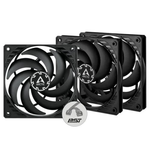 Ventilatori Arctic P12 SLim 3pcs Value Pack PWM, ACFAN00275A