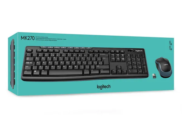 Tastatura+Miš Wireless set Logitech MK270 US crna 920-004509 - Slika 4