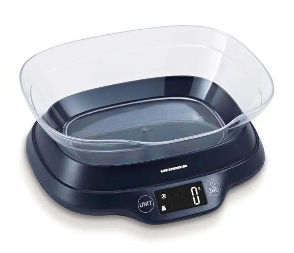 Kuhinjska vaga HEINNER HKSB-TC5P 5kg/L/digitalna/2x1,5VAAA - Slika 3