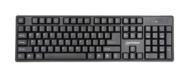 Tastatura+miš Wireless Manhattan 178990 YU, crna - Slika 4