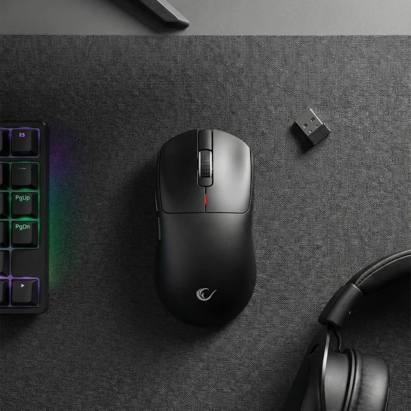 Miš Wireless gaming Rampage CLAX 60 GRAM Ultra Light crni 41040 - Slika 4