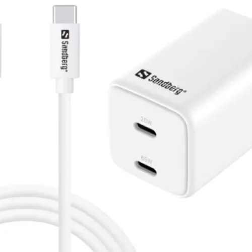Sandberg 441-75 AC Charger USB-C PD65W EU 1.5M