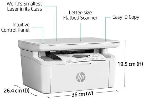 MFP LaserJet HP M141a štampač/skener/kopir 7MD73A - Slika 4