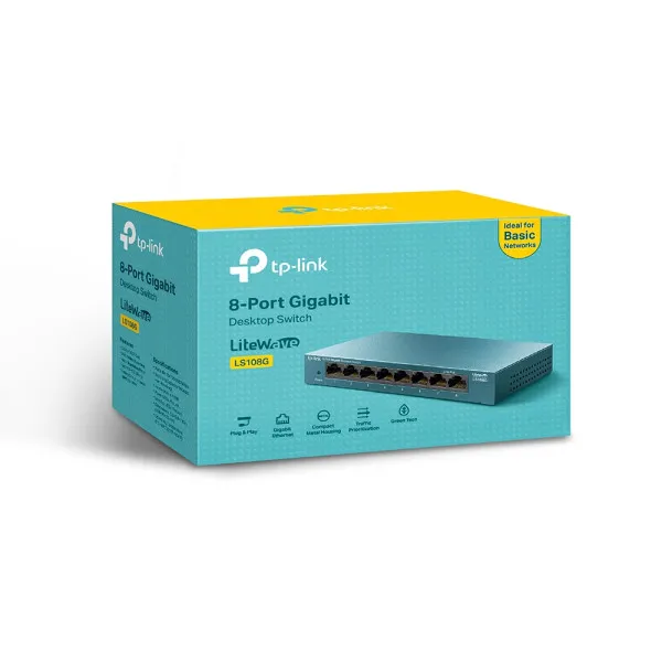 LAN Switch TP-LINK LS108G Gigabit 10/100/1000Mbps - Slika 3