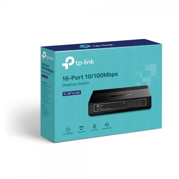 LAN Switch TP-LINK TL-SF1016D 10/100 16port - Slika 3
